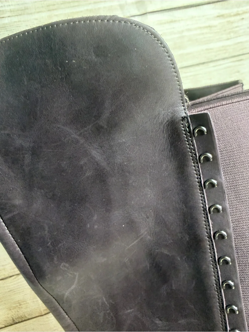 Vince Camuto Pardonal Over-the-Knee Boot leather riding boot. 7.5